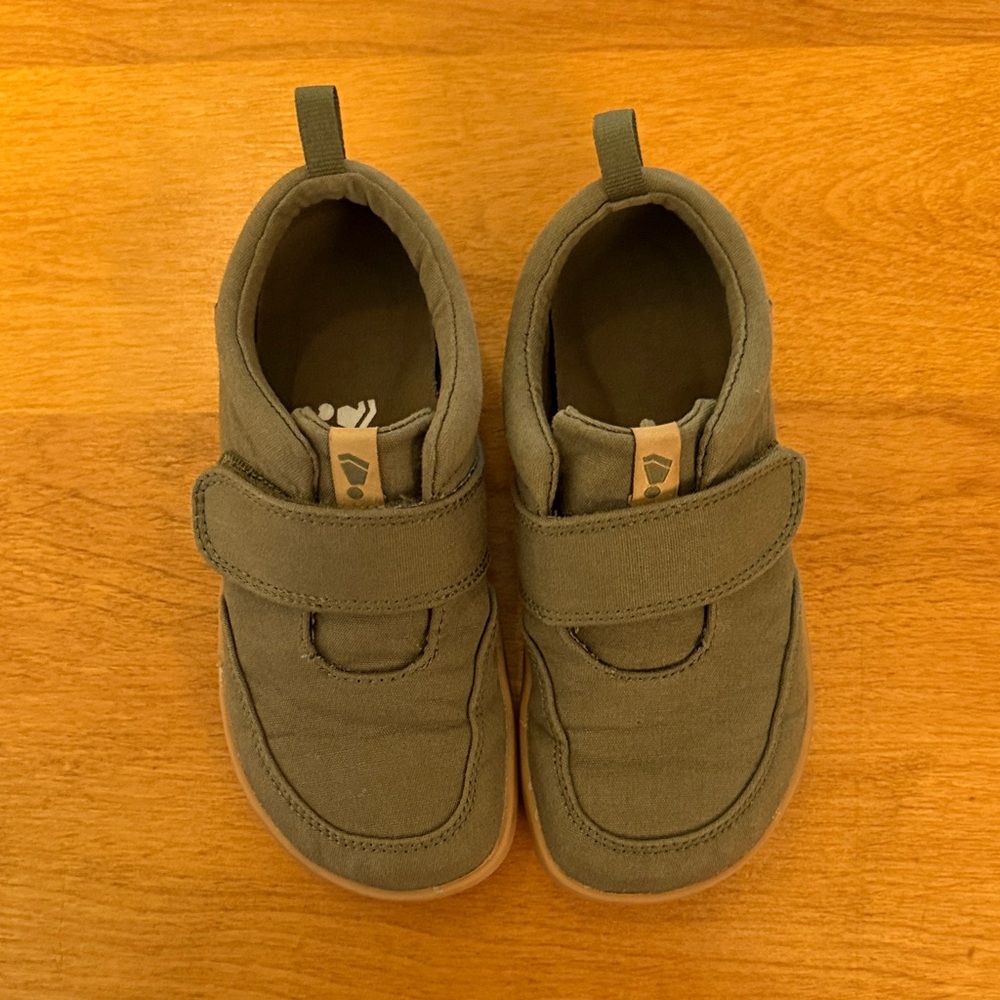 Kids Olive Green Sneakers